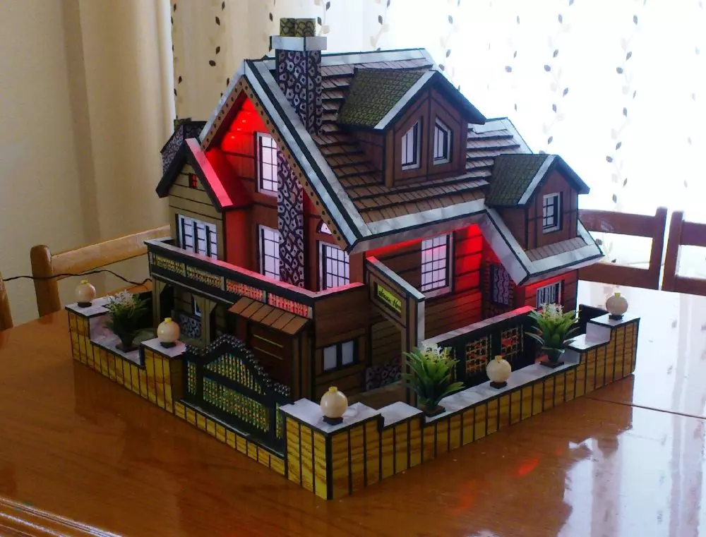 Wooden Model Painting