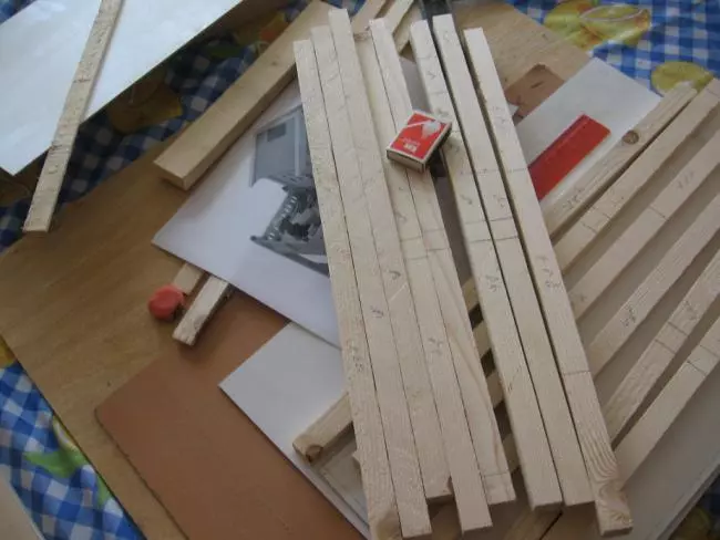 Wood for model making