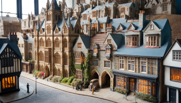 Detailed architectural model by Ari Model in Salisbury.