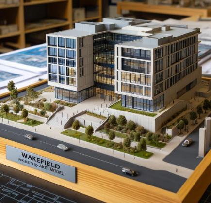 Architectural model building in Wakefield by Ari Model.