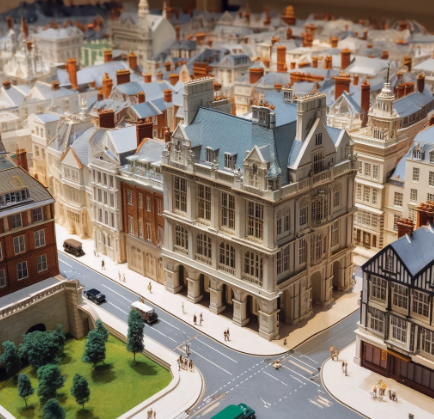 Detailed architectural model created by Ari Model in Winchester