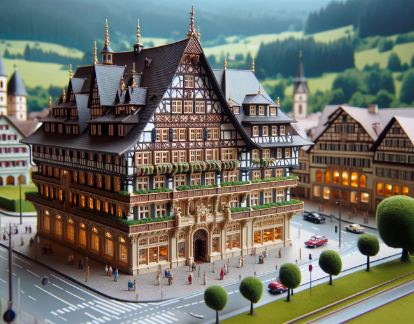 Architectural Model Building Villingen-Schwenningen