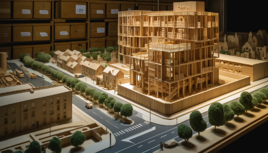 Detailed architectural model by Ari Model in Carlisle.