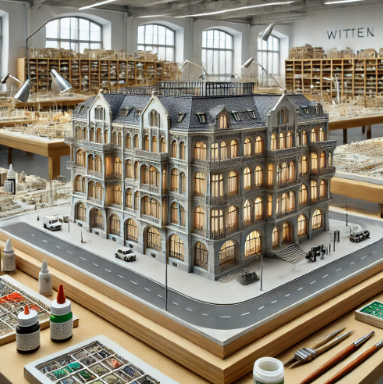 Detailed model created by Ari Model in Witten.