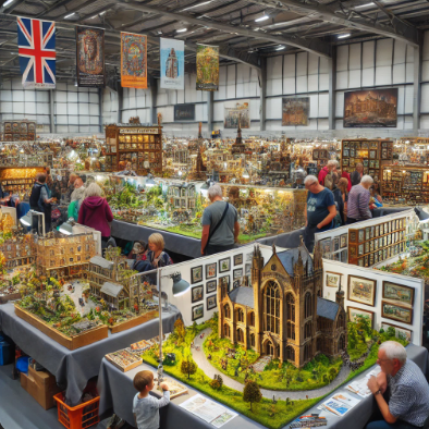 Lancaster Model Building Fair showcasing detailed and artistic models.