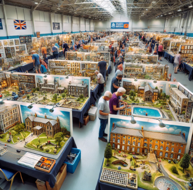 Detailed and artistic exhibitions at the Lincoln Model Building Fair.