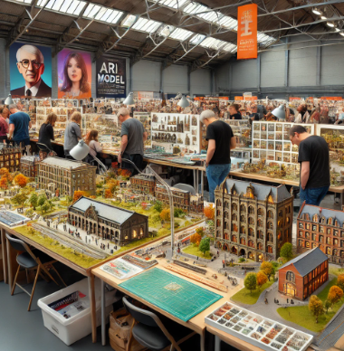 Detailed models by Ari Model showcased at the Sheffield Model Building Fair.