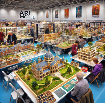 Exquisite models displayed by Ari Model at the Southampton Model Building Fair.