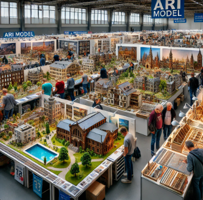 Stunning models on display by Ari Model at the Bremerhaven Model Building Fair.