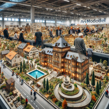Ari Model exhibit at the Gütersloh Model Building Fair.