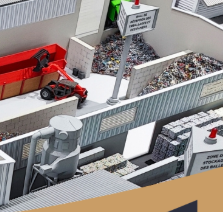 The Solar-Powered Train Model, expertly designed by ARI Model, is a highly detailed and interactive representation of next-generation railway technology powered by solar energy. This architectural model showcases the integration of solar panels, ener