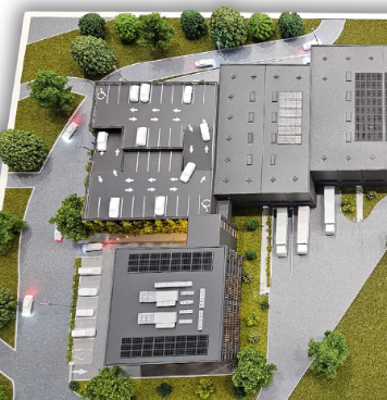 The Smart Factory Energy Management Model, designed by ARI Model, is a highly detailed, interactive architectural simulation of energy-efficient industrial processes. This model highlights real-time energy tracking, AI-driven automation, intelligent 
