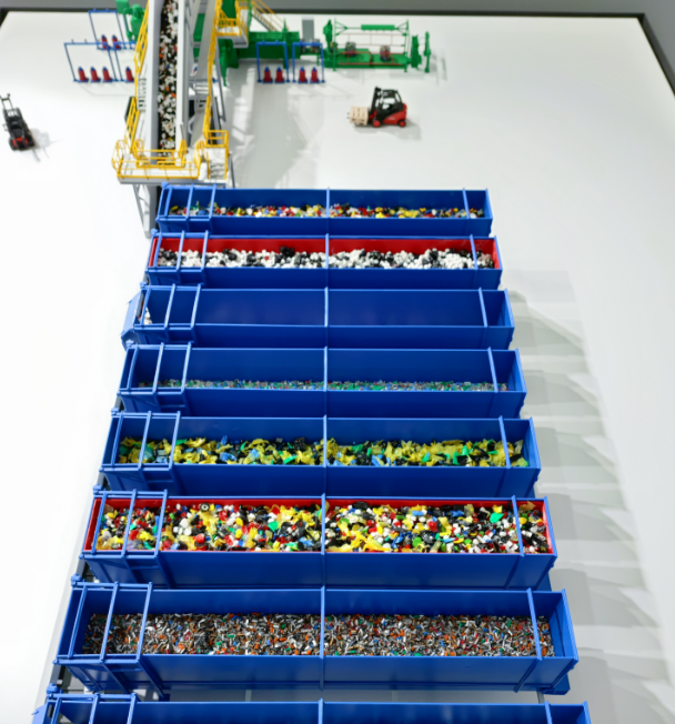 An outstanding business custom model developed by ARI Model for corporations exhibiting at Recycling Technik. Designed to merge precision, creativity, and technological advancement, the custom scale model enhances booth exposure, draws maximum visito