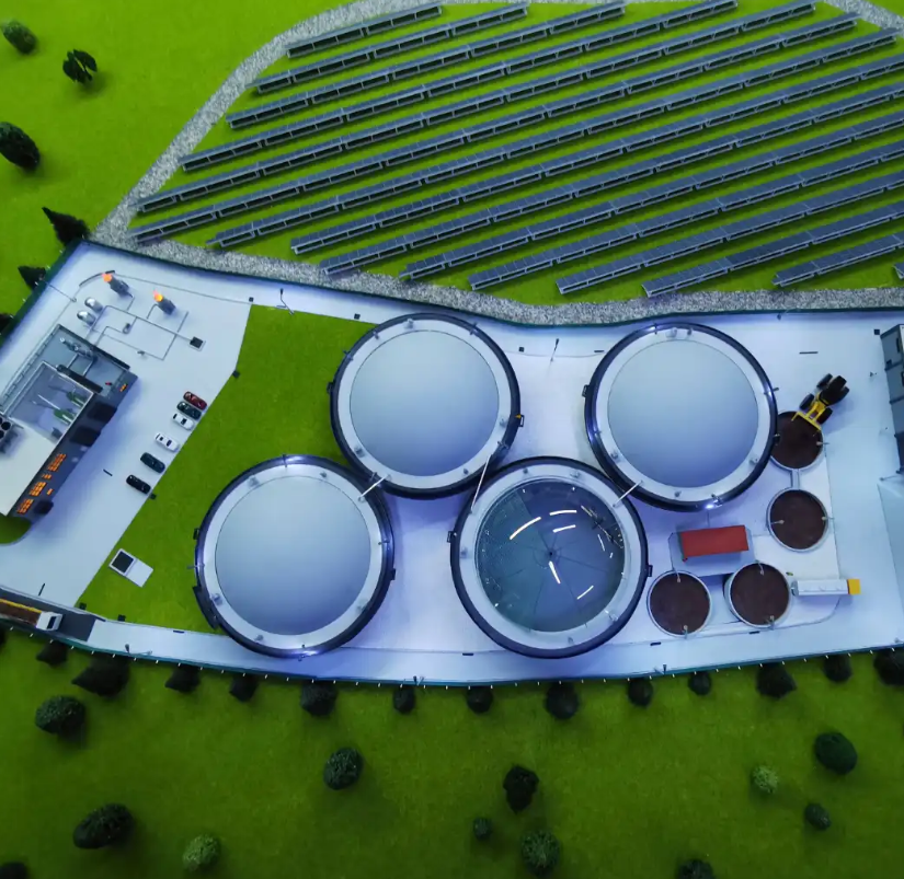 A precisely detailed, illuminated, and animated physical model designed by ARI Model specifically for exhibitors at WindEnergy Hamburg. Combining precision engineering, synchronized lighting effects, and interactive animations, the model enhances sta