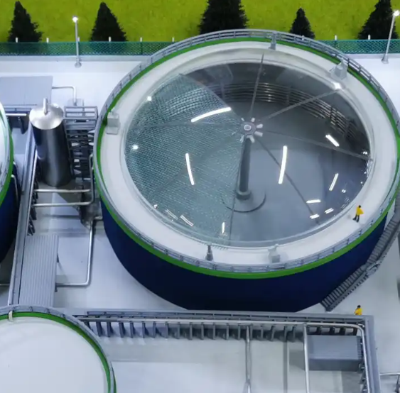 An extremely complex illuminated and animated scale model created by ARI Model for clients exhibiting at E-world Energy & Water. Blending engineering precision, dynamic light choreography, and realistic mechanical animations, the model maximizes 