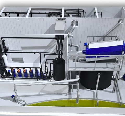 A hyper-realistic lighted and animated physical scale model created by ARI Model specifically for exhibitors at Smart Energies Expo. With aerospace-level engineering detail, dynamic lighting programs, and mechanical interactivity, the model maximizes