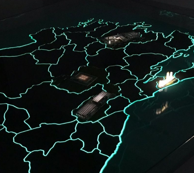 Custom-made physical scale models by ARI Model for Baumesse Tulln, including residential complexes, sustainable housing projects, renewable energy centers, eco-city plans, and advanced architectural concepts. Featuring interactive technologies, LED l