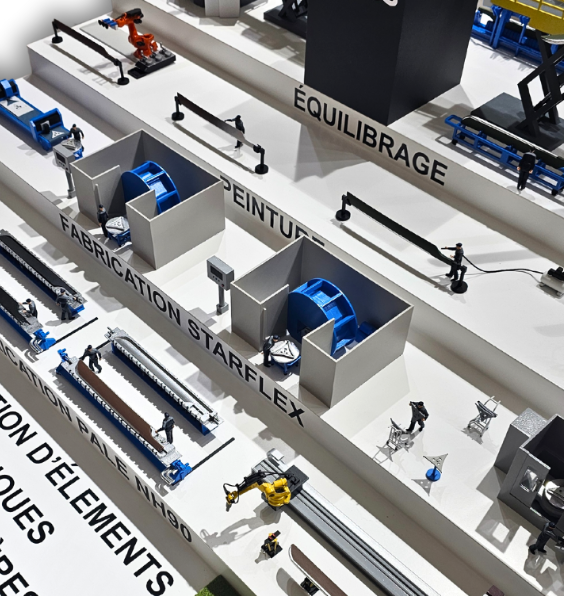 Customised physical scale models by ARI Model for Realty Summit, including urban projects, residential complexes, commercial hubs, mixed-use developments, and smart city ventures. Equipped with LED lighting, animated functions, and advanced engineeri