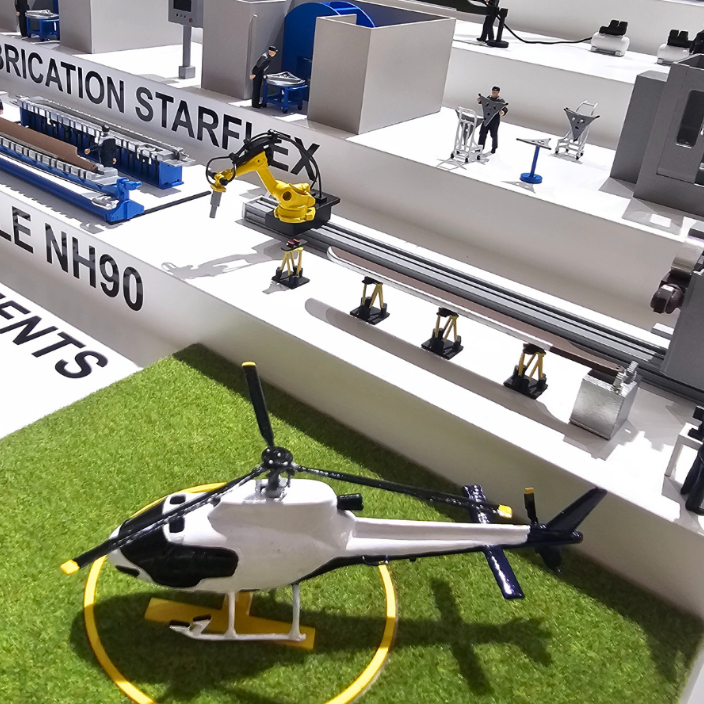 ARI Model’s custom illuminated and animated scale models for the Realty Summit, including urban masterplans, residential complexes, retail hubs, mixed-use developments, and smart city projects. Featuring LED lighting, animated functions, and advanced