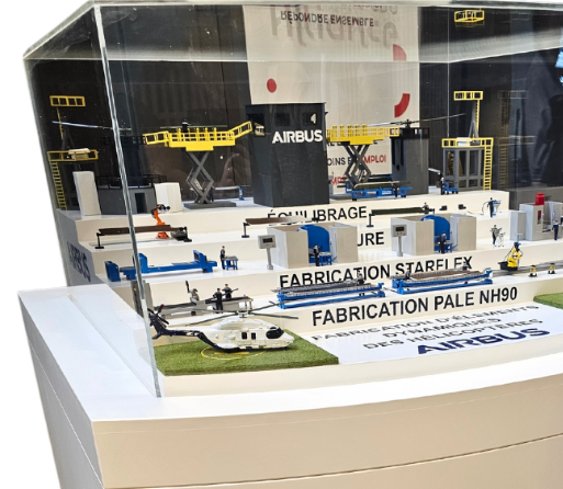 Detailed physical scale models created by ARI Model for the Swiss Property Fair, including luxury residential projects, commercial complexes, mixed-use urban centers, smart city concepts, and innovative sustainable architecture. Built with cutting-ed
