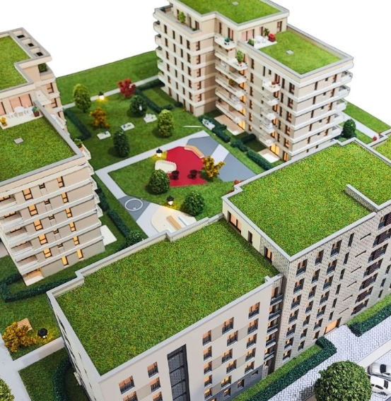 Tailor-made scale models by ARI Model for Real Estate Arena, including residential developments, office towers, urban regeneration projects, and mixed-use complexes. Designed with LED lighting, animated features, and fine craftsmanship, these models 