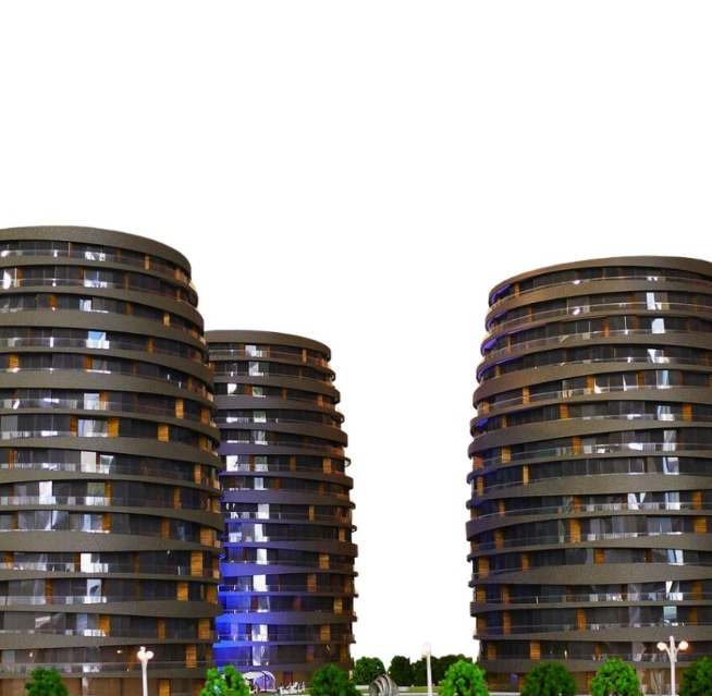 Tailor-made scale models by ARI Model for Immobilienmesse Linz, including residential complexes, office towers, mixed-use developments, smart city projects, and sustainable infrastructure. Designed with LED lighting, animated features, and precise cr