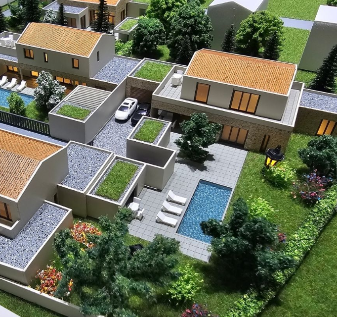 Tailor-made illuminated and animated scale models by ARI Model for Immo’Forum Marseille, including residential projects, mixed-use developments, urban regeneration schemes, smart city concepts, and sustainable infrastructures. Built with LED lighting