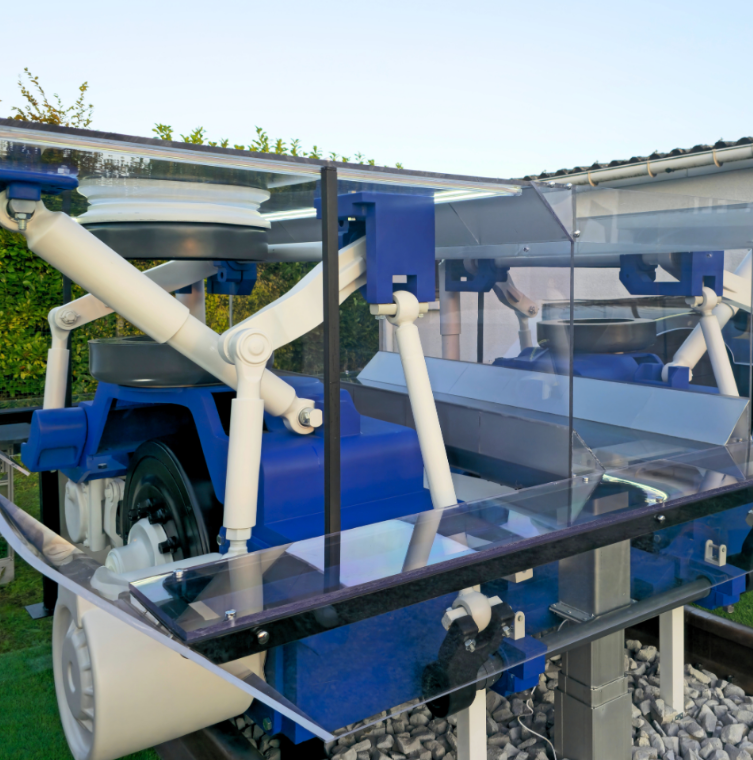 Bespoke illuminated and animated scale models by ARI Model for Police Tech Europe, showcasing law enforcement technologies, command centers, surveillance systems, defence networks, and urban protection infrastructures. Featuring lighting effects, ani