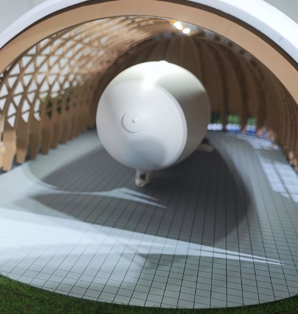 Illuminated and animated models by ARI Model for DroneX Europe, presenting drone fleets, unmanned aerial systems, logistics hubs, control centers, and aviation infrastructure. Featuring LED lighting, moving parts, and interactive features, these mode