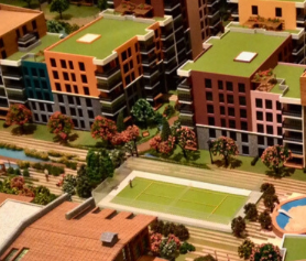 Advanced illuminated and animated scale models by ARI Model for Critical Infrastructure Protection, representing energy grids, transportation hubs, communication systems, and emergency facilities. Equipped with LED lighting, moving elements, and modu