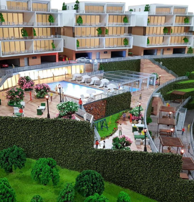 ARI Model’s physical scale models for Maison & Objet, featuring residential towers, commercial centers, interior architecture designs, and city plans. Enhanced with fine details, artistic finishes, and interactive elements, these models captivate