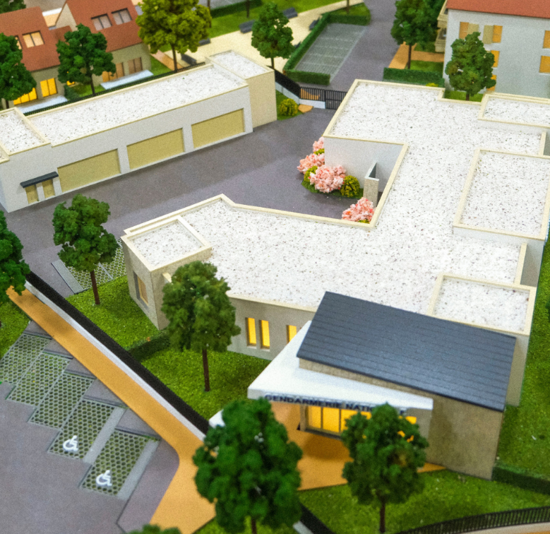 Custom-built physical scale models by ARI Model for Heimtextil, featuring textile production hubs, innovative showroom concepts, eco-friendly material centers, high-end interior spaces, and modern retail display solutions. Designed with intricate det