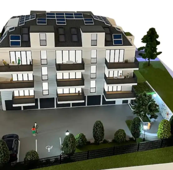 Custom illuminated and animated architectural models by ARI Model for Future Living, featuring dynamic lighting, precise motion systems, and intricate craftsmanship. Designed to highlight smart home concepts, sustainable urban projects, and futuristi