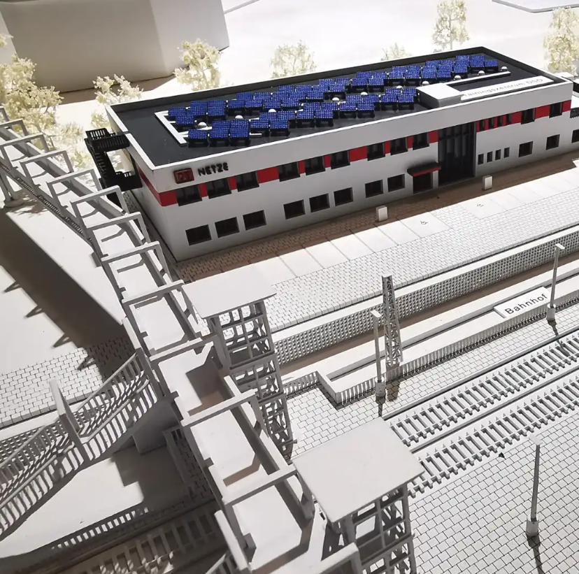 A custom-made illuminated and animated architectural scale model created by ARI Model for the Digital Education Show. Using premium materials and advanced lighting systems, it offers dynamic visual effects for exhibitions. Each model represents ARI M