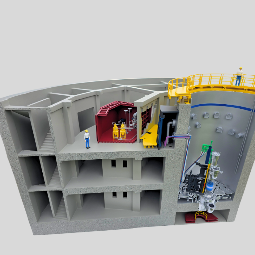 An illuminated and animated architectural model developed by ARI Model for CeMAT, combining advanced lighting and motion effects to illustrate logistics, automation, and industrial innovation. Each model unites artistic craftsmanship with technical p