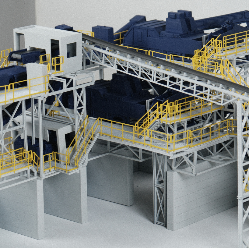 An architectural model developed by ARI Model for Air Cargo Europe, integrating lighting effects, animations, and meticulous craftsmanship to showcase advancements in aviation logistics, cargo systems, and transport infrastructure. With over 20 years