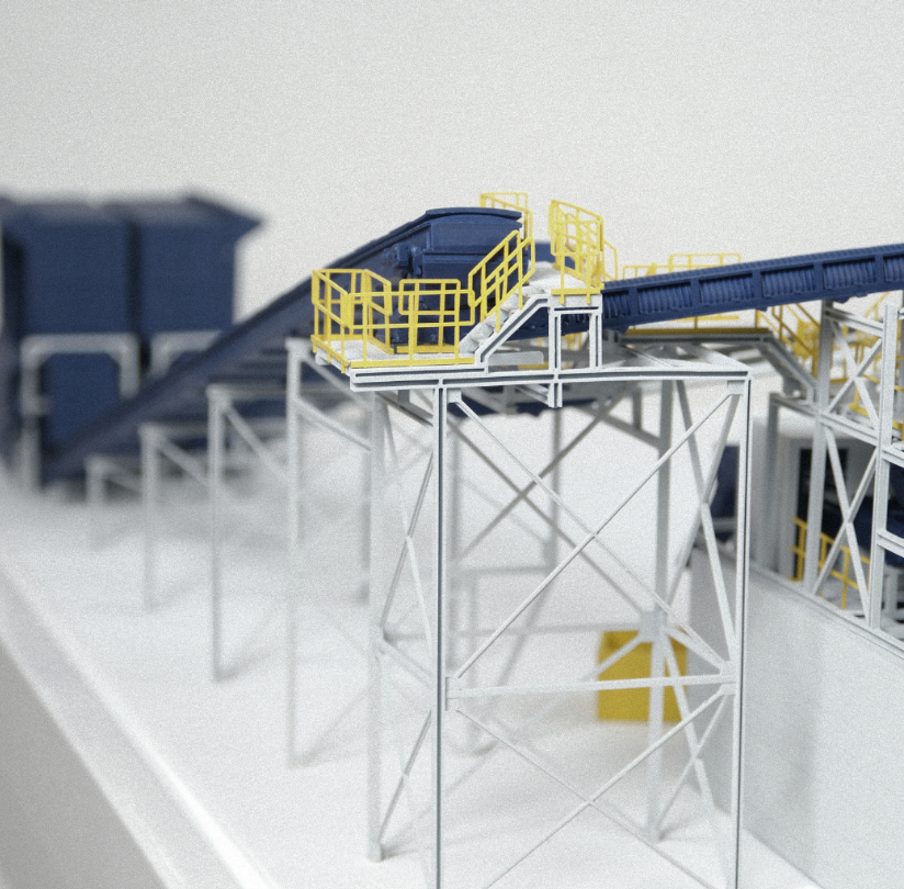 A custom illuminated and animated architectural model designed by ARI Model for Air Cargo Europe, blending lighting design, motion engineering, and artistic craftsmanship. With over 20 years of experience, ARI Model transforms logistics and aviation 