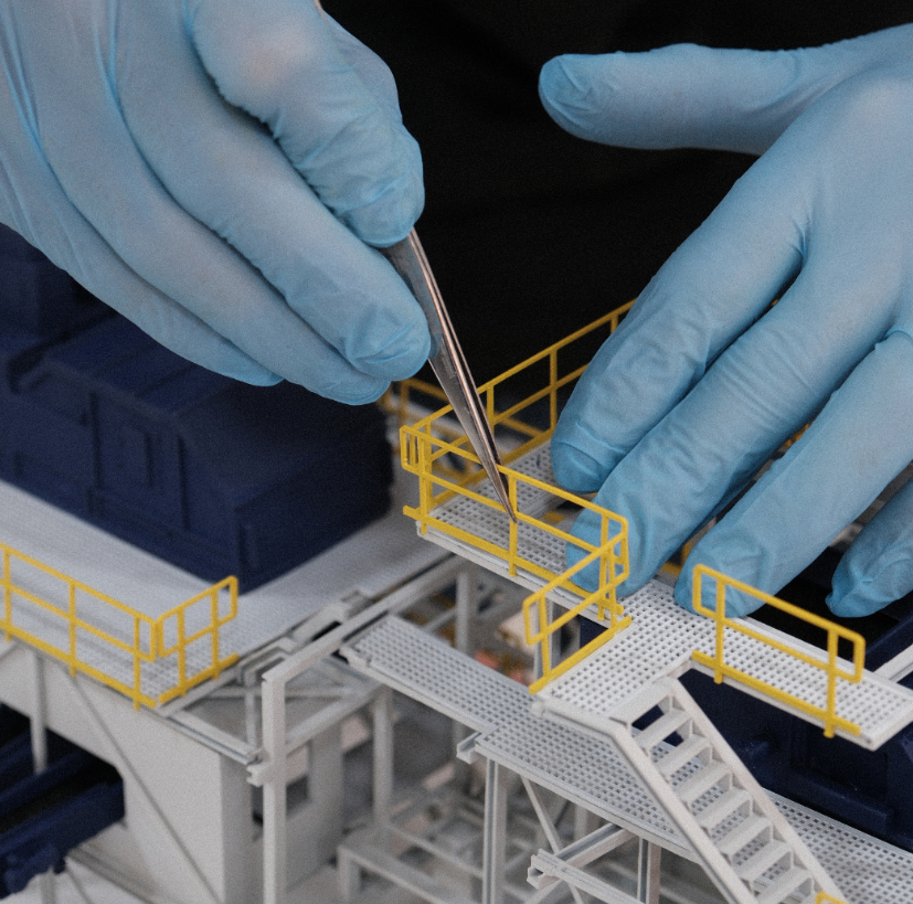 A custom architectural model created by ARI Model for Air Cargo Europe, merging lighting effects, animation, and master craftsmanship. With over 20 years of experience, ARI Model designs detailed and high-quality exhibition models that help companies