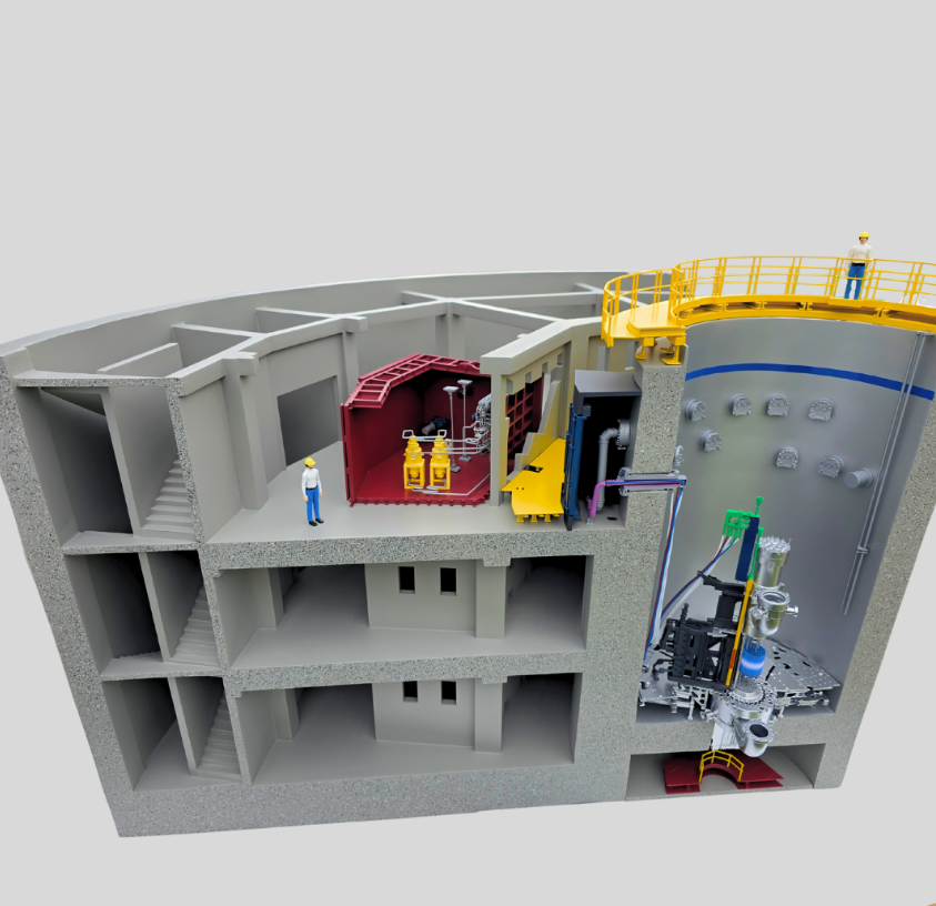 Custom logistics model by ARI Model, visualizing automation, IoT-based logistics flows, digital systems, and operational simulation for exhibitors at e-Logistics World.